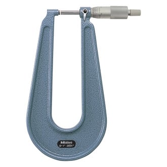 Mitutoyo® - 118 Series™ SAE Mechanical Outside Sheet Metal Micrometer