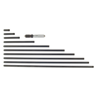 Mitutoyo® - 139 Series™ 4 to 40" SAE Mechanical Inside Extension-Pipe Type Tubular Micrometer