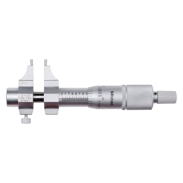 Mitutoyo® - 145 Series™ 0.2 to 1.2" SAE Mechanical Inside Micrometer