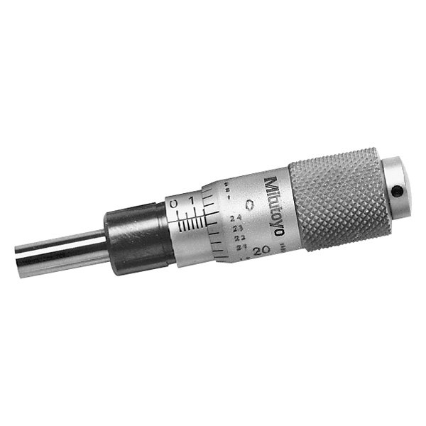 Mitutoyo® - 148 Series™ 0 to 0.5" SAE Mechanical Common Type in Small Size Micrometer Head