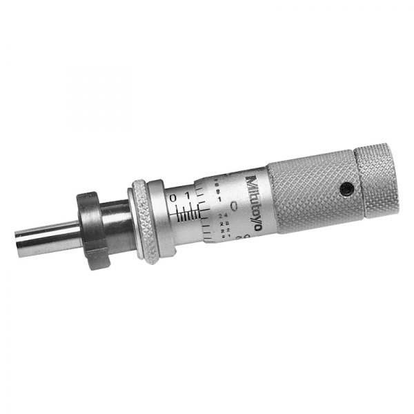Mitutoyo® - 148 Series™ 0 to 0.5" SAE Mechanical Common Type in Small Size Micrometer Head with Zero-Adjustable Thimble