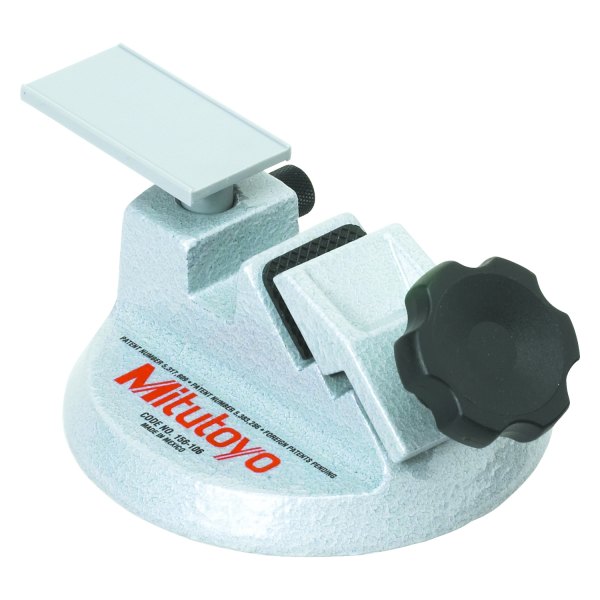 Mitutoyo® - 156 Series™ 0 to 2" SAE and Metric Fixed Angle Micrometer Stand with Platform