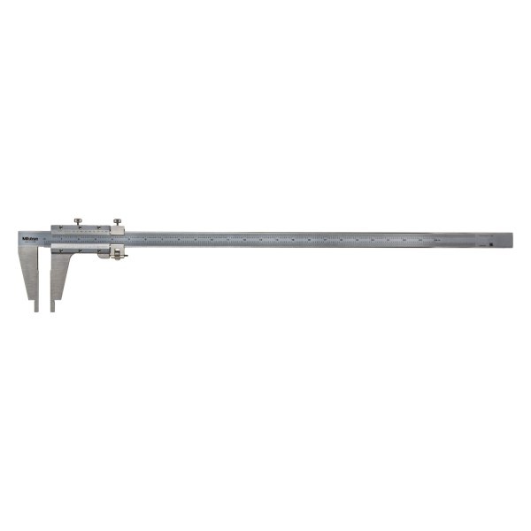 Mitutoyo® - 160 Series™ 0 to 24" SAE Vernier Caliper with Nib Style Jaws and Fine Adjustment