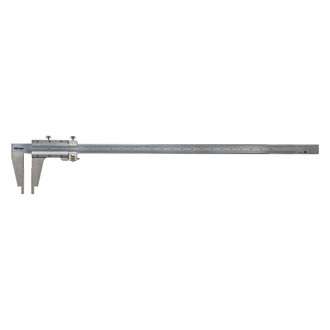 Mitutoyo® 160-102 - 160 Series™ 0 to 24" SAE Vernier Caliper with Nib Style Jaws and Fine Adjustment