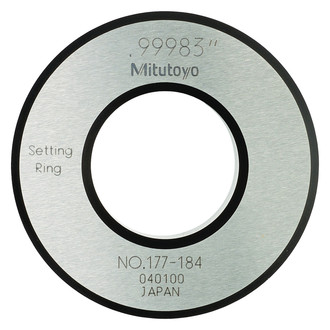 Mitutoyo® - 177 Series™ 1" Steel Digital Absolute Snap Bore Gauge Setting Ring