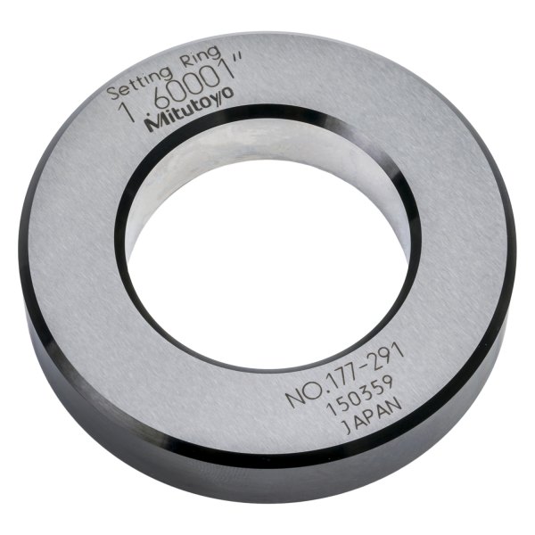 Mitutoyo® - 177 Series™ 1.6" Steel Digital Absolute Snap Bore Gauge Setting Ring