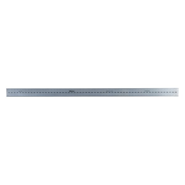 Mitutoyo® - Series 182™ 600 mm Metric Stainless Steel Wide Rigid Ruler
