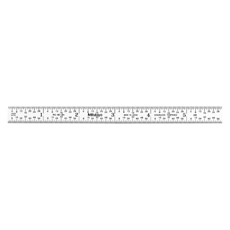 Mitutoyo® - Series 182™ 6" SAE Stainless Steel Full-Flexible Ruler