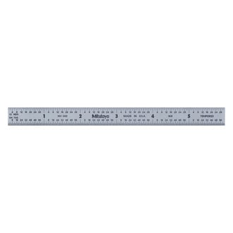 Mitutoyo® - Series 182™ 6" SAE Stainless Steel Full-Flexible Ruler
