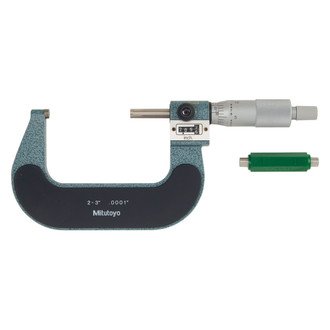 Mitutoyo® - 193 Series™ 2 to 3" SAE Mechanical Digit Count Outside Micrometer