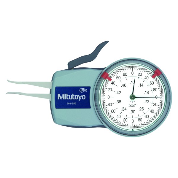 Mitutoyo® - 209 Series™ 0.1 to 0.5" SAE Dial Internal Measurement Caliper