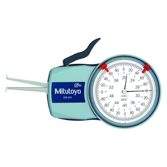 Mitutoyo® - 209 Series™ 0.2 to 0.6" SAE Dial Internal Measurement Caliper