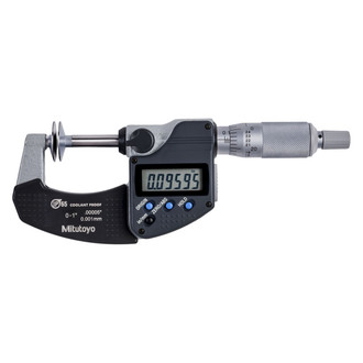 Mitutoyo® - 323 Series™ SAE and Metric Digital Outside Disk Micrometer