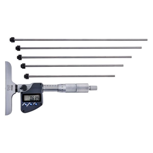 Mitutoyo® - 329 Series™ 0 to 150 mm Metric Digital Depth Micrometer