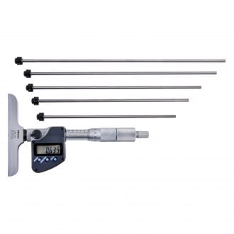 Depth Micrometers - Digital, Metric, SAE, Digimatic, Dial, 0-6 Inches ...