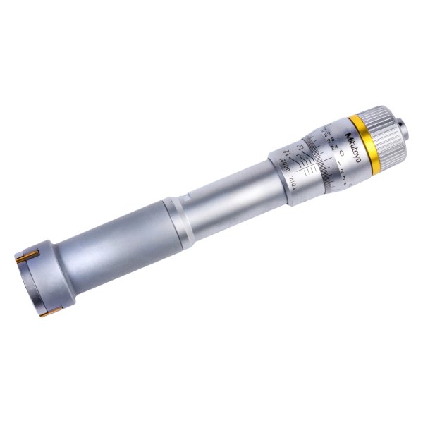 Mitutoyo® - 368 Series™ 1 to 1.2" SAE Mechanical Three-Point/Two-Point Internal Micrometer Holtest