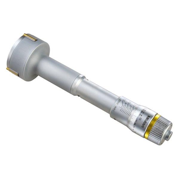 Mitutoyo® - 368 Series™ 1.6 to 2" SAE Mechanical Three-Point/Two-Point Internal Micrometer Holtest