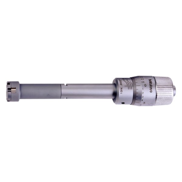 Mitutoyo® - 368 Series™ 0.65 to 0.8" SAE Mechanical Three-Point Internal Type II Micrometer Holtest