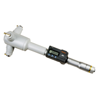 Mitutoyo® - 468 Series™ 5 to 6" SAE and Metric Digital Three-Point Internal Individual Micrometer Holtest