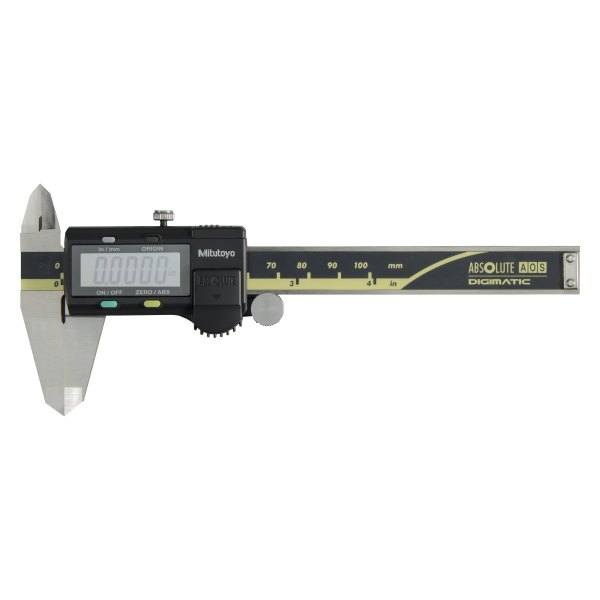 Mitutoyo® - 500 Series™ 0 to 4" SAE and Metric Steel Digital Absolute Aos Caliper