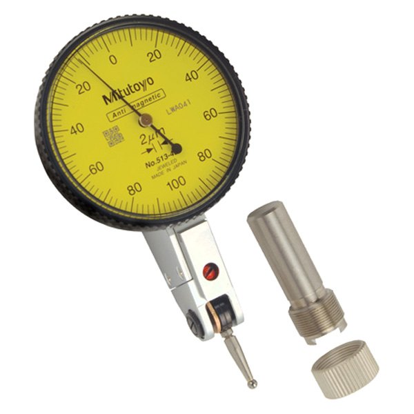 Mitutoyo® - 513 Series™ 0 to 0.8 mm Metric Dial Horizontal Type Test Indicator Full Set
