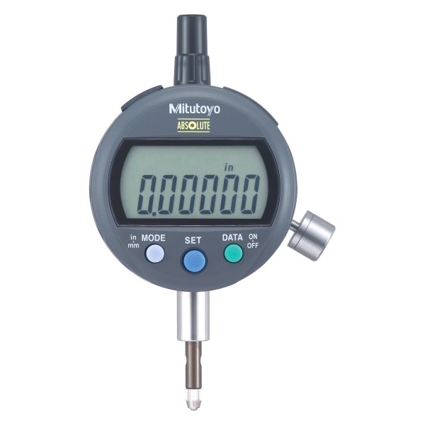 Mitutoyo® - 543 Series™ 0 to 0.5" SAE and Metric Digital Absolute Standard Type Indicator