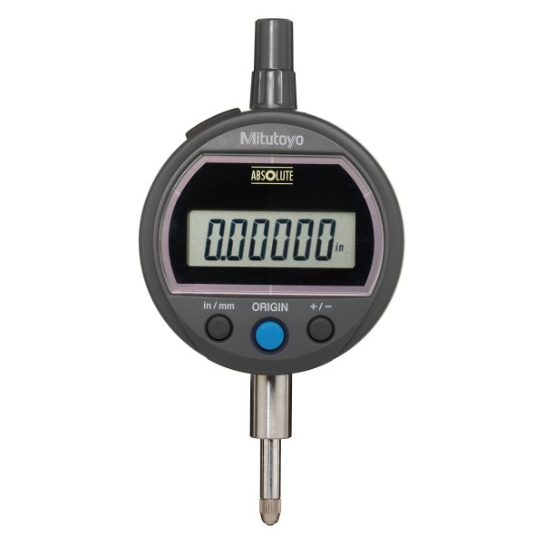 Mitutoyo® - 543 Series™ 0 to 0.5" SAE and Metric Digital Absolute Solar Indicator with Simple Design