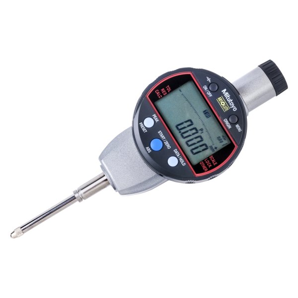 Mitutoyo® - 543 Series™ 0 to 1" SAE and Metric Digital Indicator with Lug, Flat-Back
