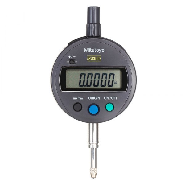 Mitutoyo® - 543 Series™ 0 to 0.5" SAE and Metric Digital Absolute Indicator with Simple Design