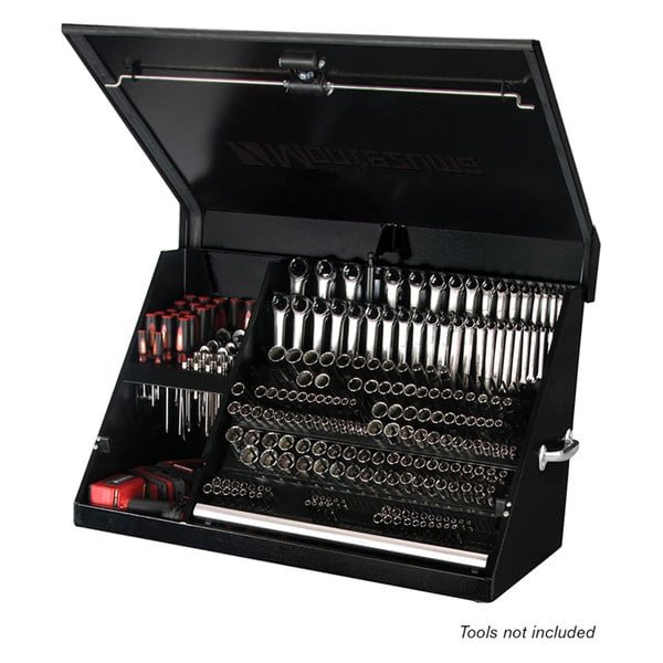 Montezuma® XL450B - Triangle™ Black Steel Top Hutch (36