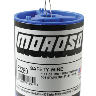 Moroso® - 375' x 1/32" Stainless Steel Silver Safety Wire