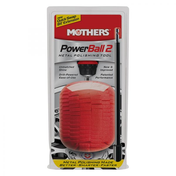 Mothers® - PowerBall 2™ Polishing Cone with 10" Quick Swap Bit Extension