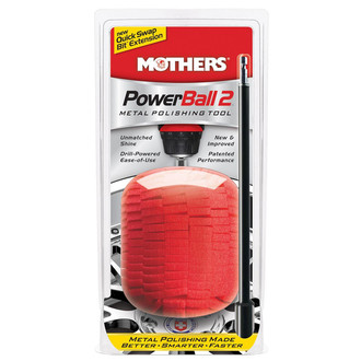 Mothers® - PowerBall 2™ Polishing Cone with 10" Quick Swap Bit Extension