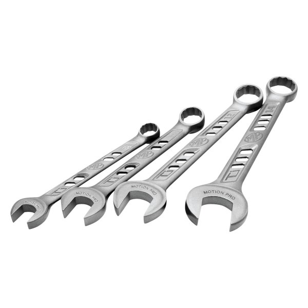 Motion Pro® - TiProlight™ 4-piece 8 to 14 mm 12-Point Straight Head Combination Wrench Set