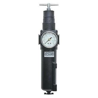 Motor Guard® - 5 micron 1/2" (F) NPT x 1/2" (F) NPT 100 CFM Ultimate Inline Air Filter/Regulator