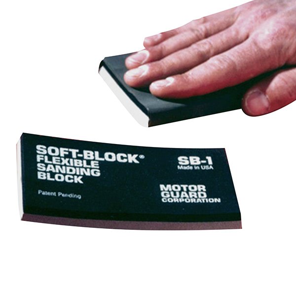 Motor Guard® - Soft-Block™ 5-1/4" x 2-5/8" Flexible Sanding Block