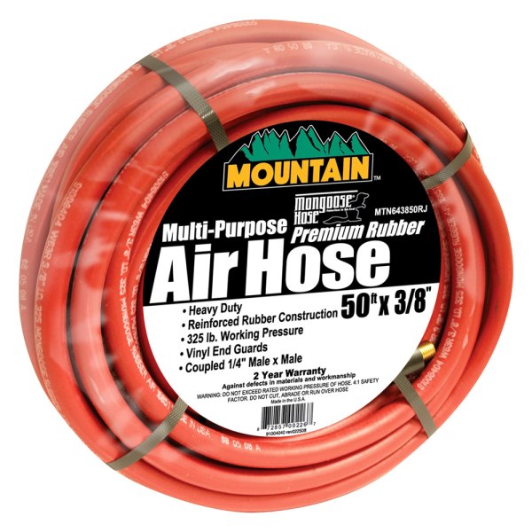 Mountain Tools® - 3/8" x 50' Spiral Rubber Air Hose