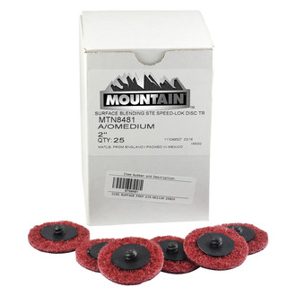 Mountain Tools® - 2" Medium Quick Change Surface Prep Disc (3 Pieces)