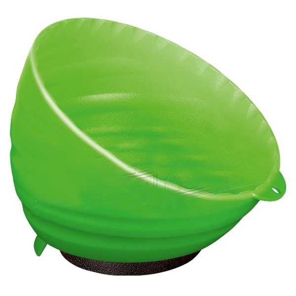 Mueller-Kueps® - Neon Green Plastic Magnetic Parts Bowl (2 Pieces)