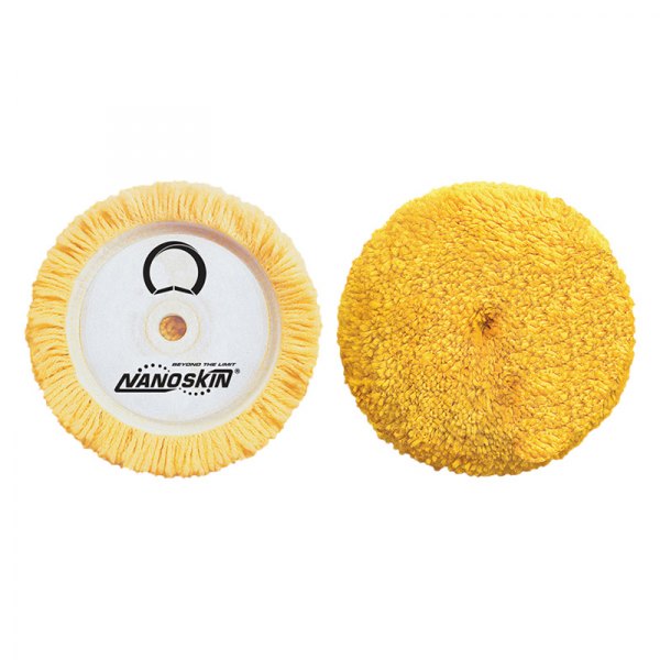 Nanoskin® - 7-1/2" Twisted Wool Yellow Polishing Pad