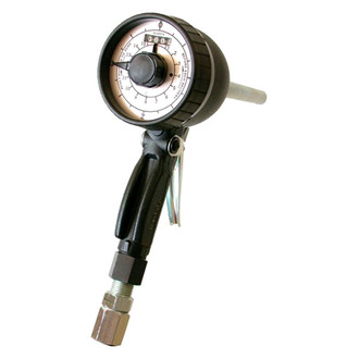 National Spencer® - 4 GPM Quarts Mechanical Non-Preset Oil Meter with Pipe and Auto Non-Drip Nozzle