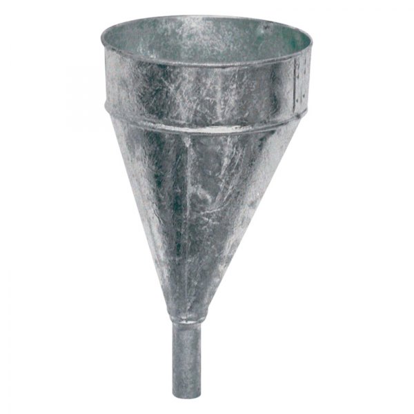 National Spencer® - 1.5 gal 10" Gray Galvanized Steel Funnel