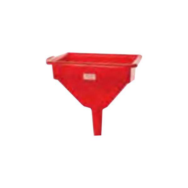 National Spencer® - Red Polyethylene Multi-Purpose Funnel with Screen
