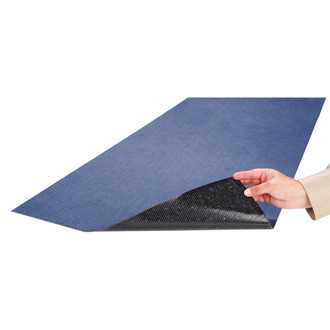 New Pig® - Grippy™ 7' x 22" Gray Adhesive-Backed Workbench Liner Absorbent Mat Roll