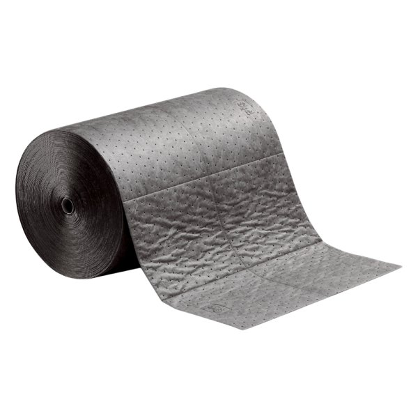 New Pig® - 200' x 24" Gray Medium-Weight Multi-Liquid Absorbent Mat Roll