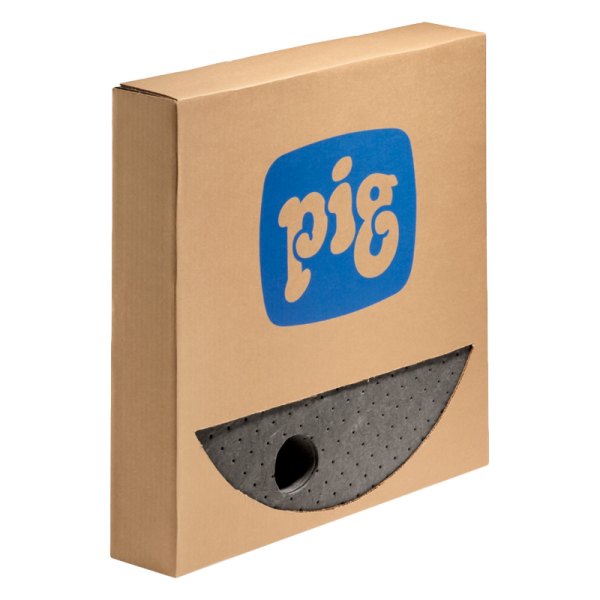 New Pig® - 22" Gray Heavy-Weight Multi-Liquid Drum-Top Absorbent Pads (25 Pieces)
