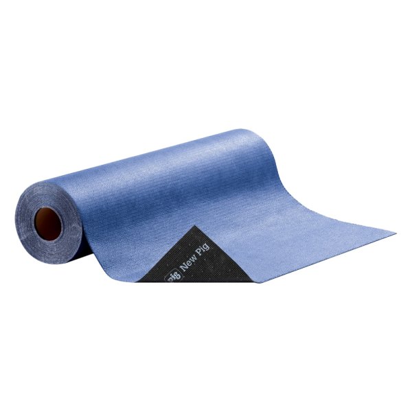 New Pig® - Grippy™ 100' x 32" Blue Adhesive-Backed Medium-Weight Multi-Liquid Absorbent Mat Roll