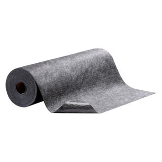 New Pig® MAT3223 - Grippy™ 100' x 36" Gray Adhesive-Backed Medium-Weight Absorbent Mat Roll