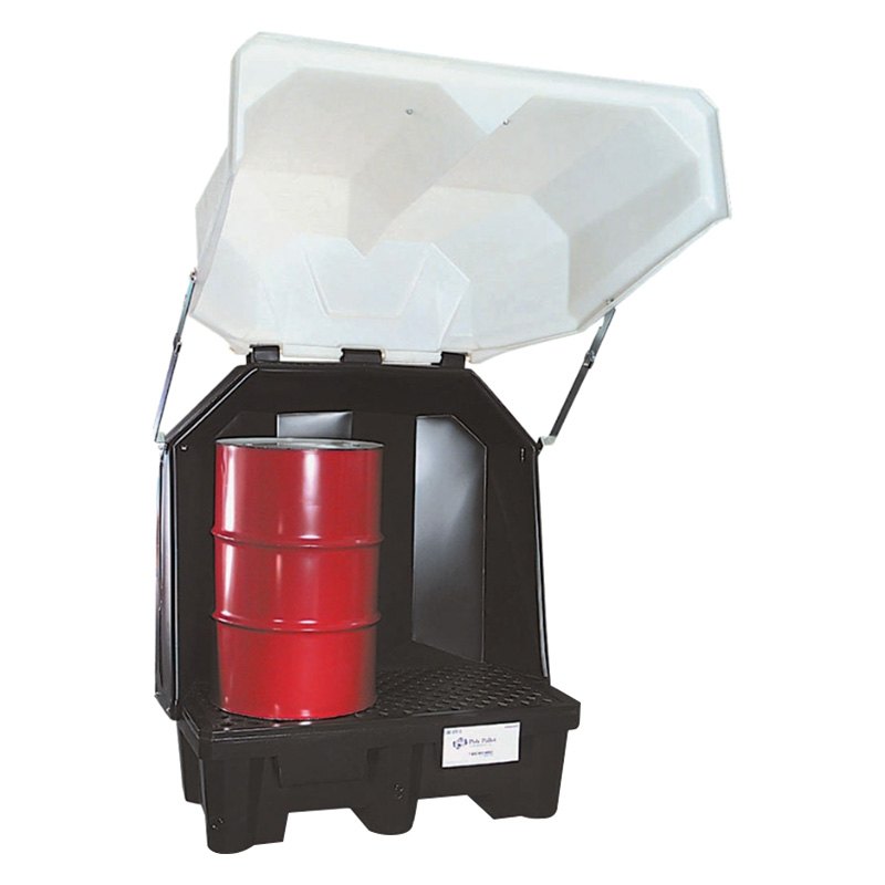 New Pig® PAK607WD 1500 lb 66 gal 2Drum Hinged Hardcover Spill