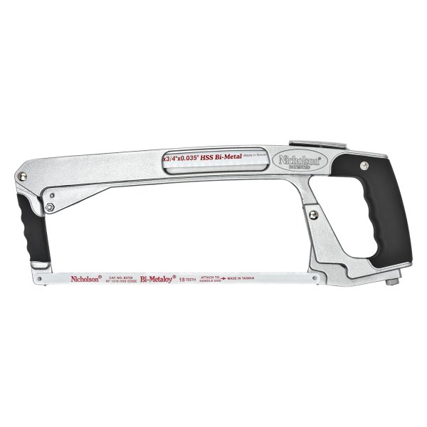 Nicholson® - Pro Series™ 12" Built-In Blade Storage Hack Saw Frame
